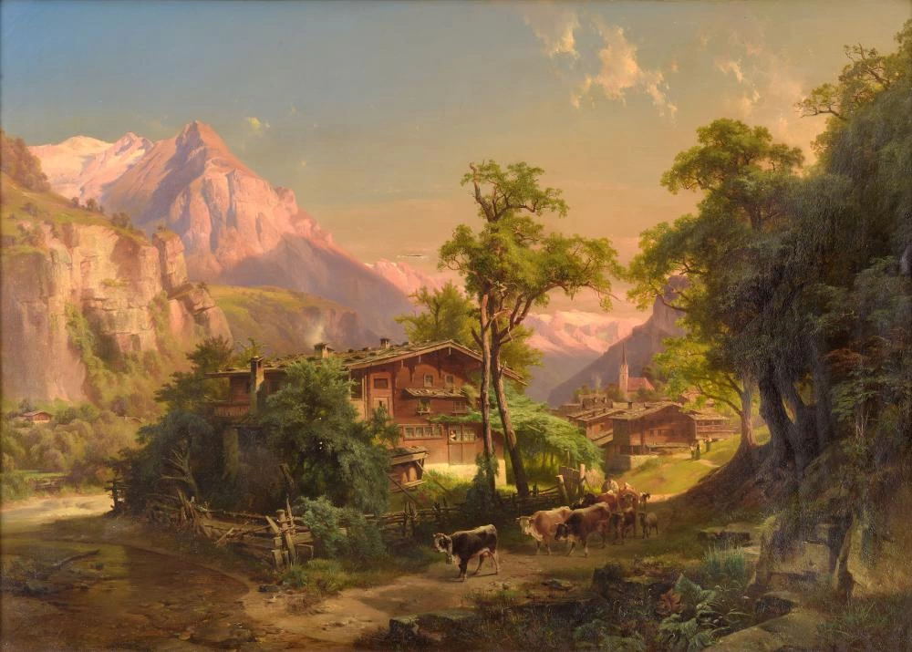Veduta nel Salisburghese
